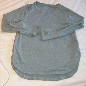 Athleta sage green sweatshirt size large petite